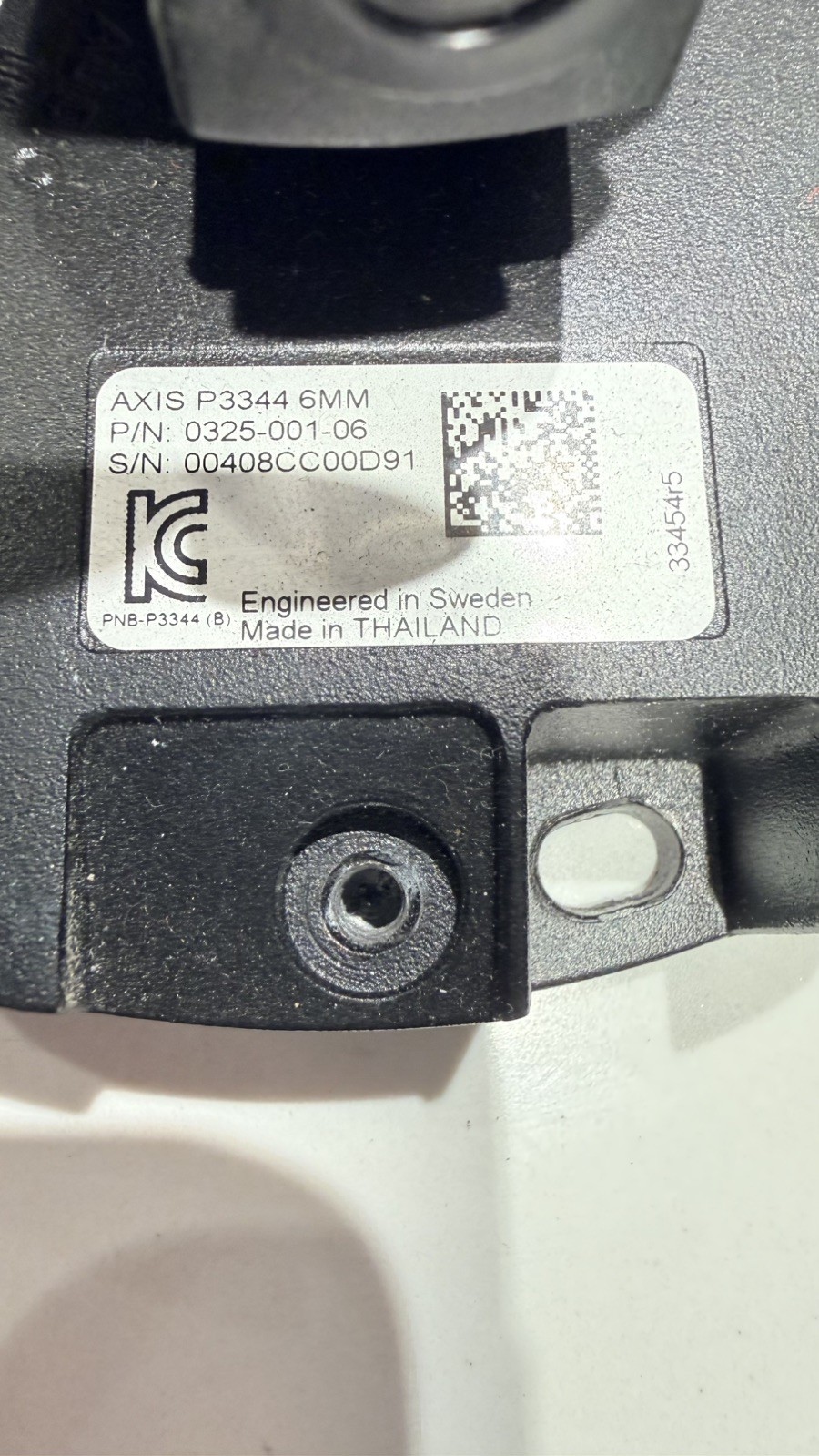 AXIS P3344-VE 6MM Network IP POE Megapixel Security Surveillance Cam Camera