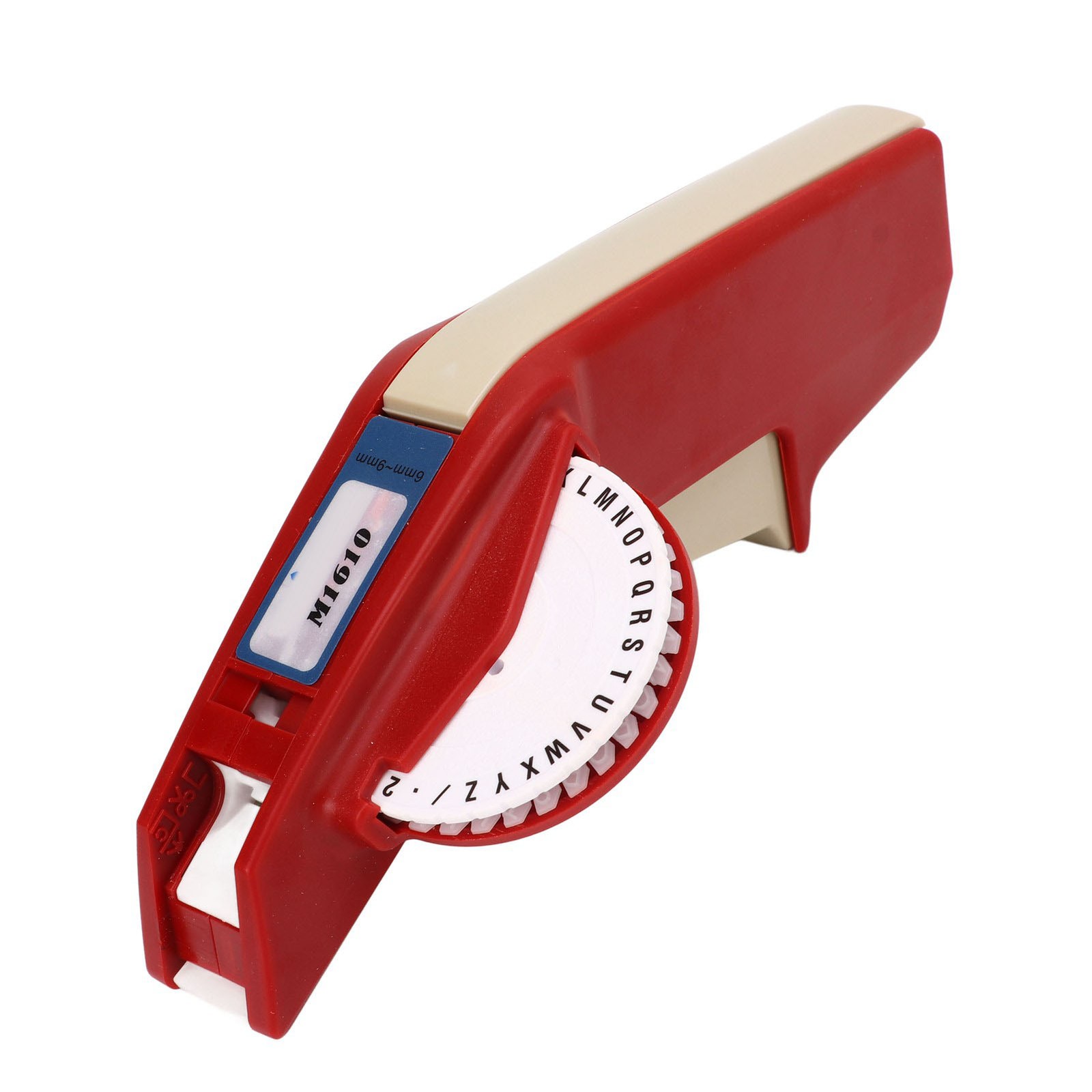Embossing Label Maker Clear Number Letter ABS Label DIY Making Embosser Hot.
