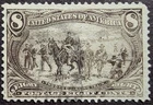 US Stamps Collection Scott # 289 - 8 Cent Trans-Mississippi Exposition - Used