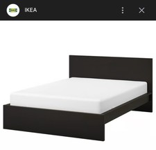 IKEA Malm Bed Frame black double no mattress