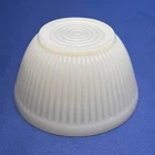 Vintage Anchor Hocking Fire-King Ivory Ribbed Small Mixing Bowl 4.75"x2.5"