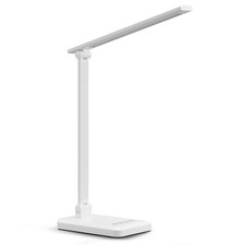 LED Desk Lamp with USB Charging Port Whole White for Home Office Essentials T...