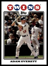 2008 Topps Adam Everett Minnesota Twins #346