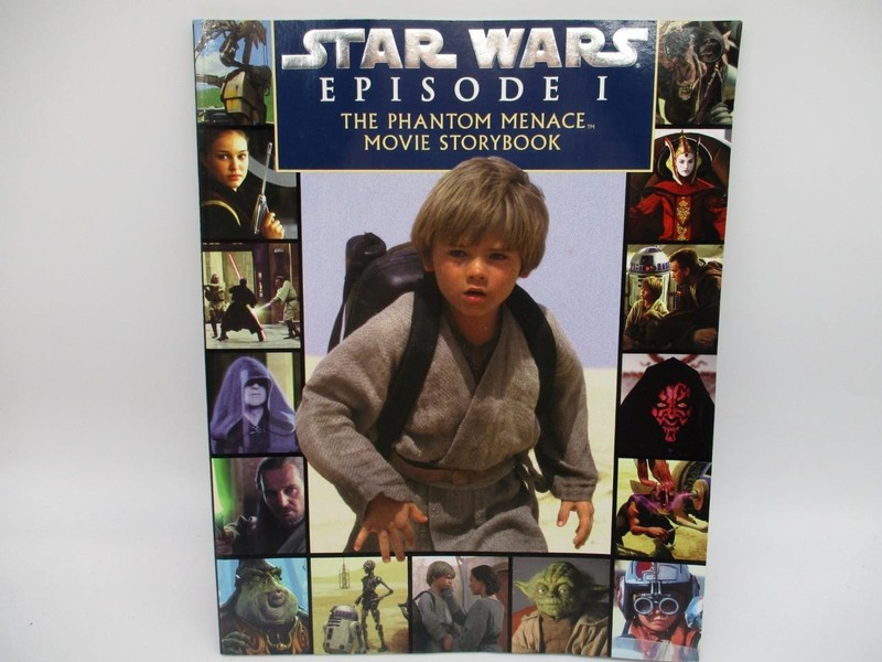 STAR WARS EPISODE 1 MOVIE STORYBOOK GOOD CONDITION PRE-OWNED 1999