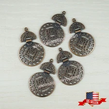 Abstract Antique Copper Drops, Sold Per PIECE, Buy More and Save!