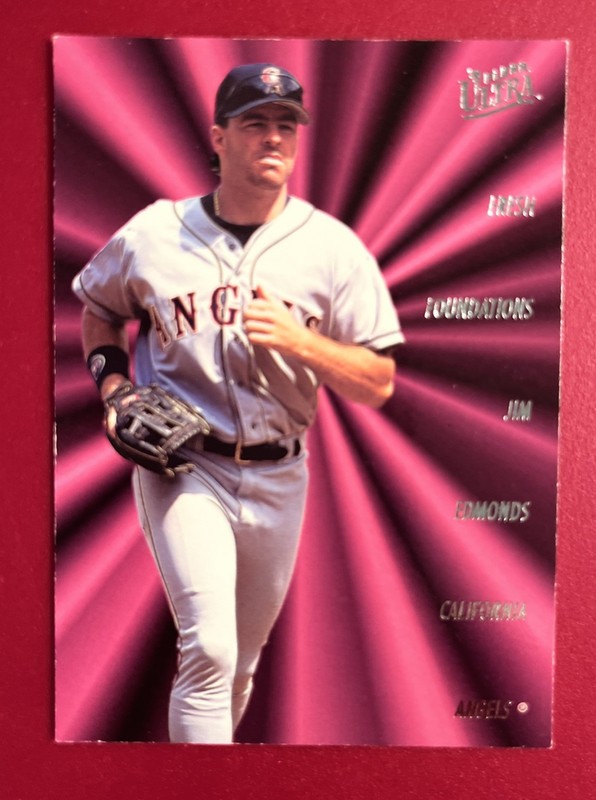 1996 Fleer Ultra Baseball 3 Card Lot  Edmonds, Anderson, Lofton AS NM