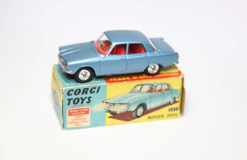 Corgi 252 Rover 2000 In Original Box - Excellent Vintage Original Model 1960s