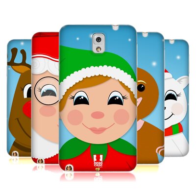 HEAD CASE DESIGNS FRÖHLICHE WEIHNACHTS SOFT GEL HANDYHÜLLE FÜR SAMSUNG HANDYS 2