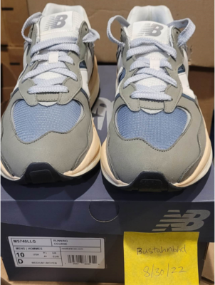 DS Authentic New Balance 57/40 'Japan' Grey Khaki M5740LLG Size US