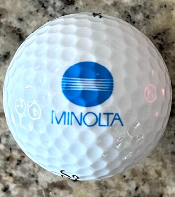 Minolta Golf Balls, Sleeve of 3, NEW & Collectable!