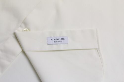 SUITSUPPLY Slim Fit Formal Shirt Men's XL Cutaway Collar Button Up - Picture 9 of 11