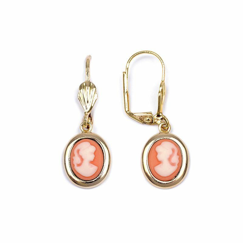 Boucles D'oreilles Pendantes Métal Doré - Garanti Sans Nickel - Neuf Avec étiquettes
