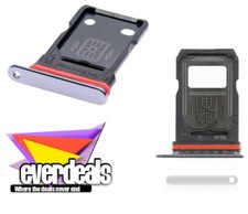 ONEPLUS 7T SINGLE / DUAL SIM CARD TRAY SLOT HOLDER PHONE PART OEM BLUE / SILVER