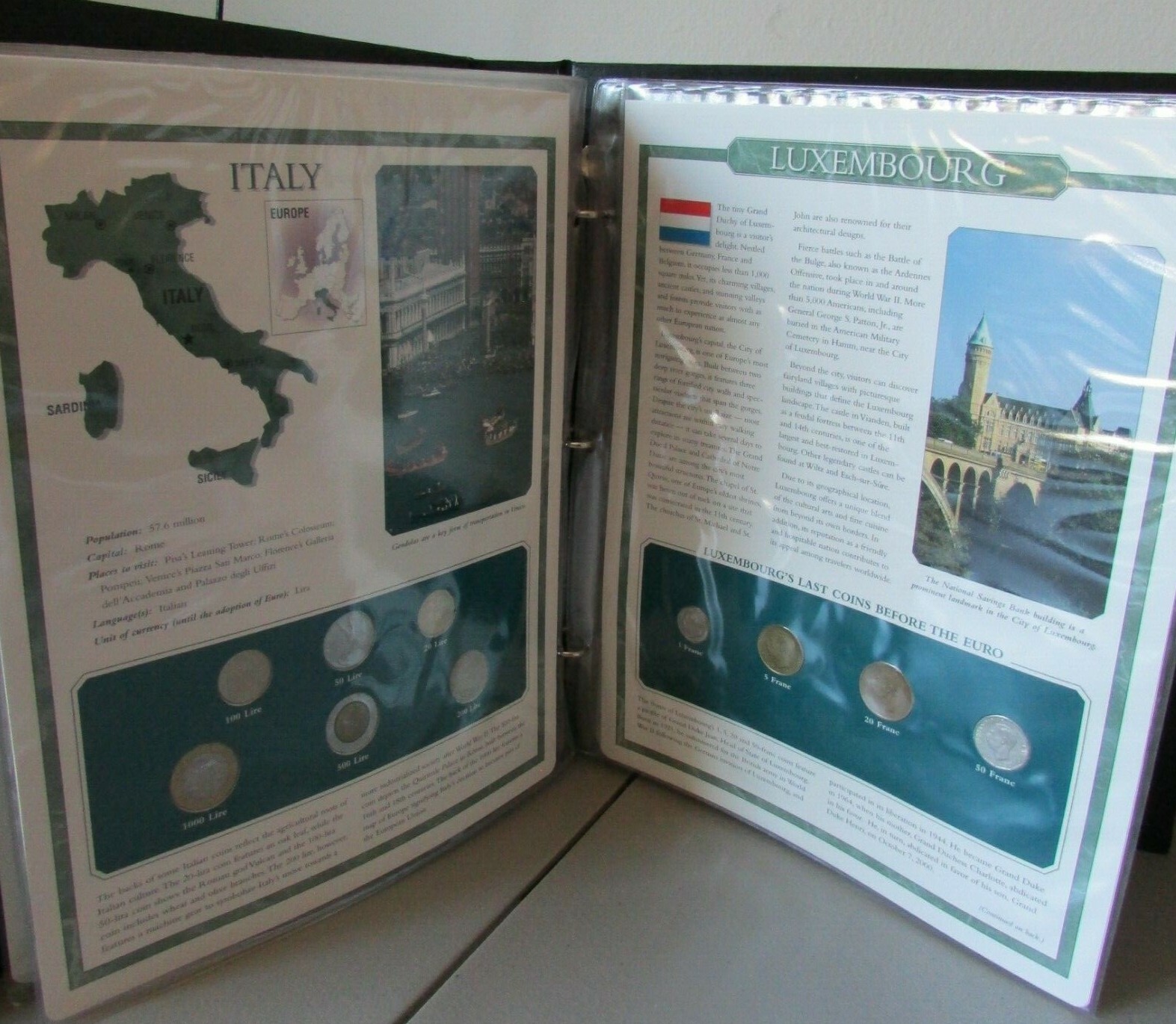 Europe's Vanishing Coins Postal Commemorative Society 12 Countries