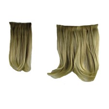Hair Extensions Clip In 2 Piece Ken Paves Hairdo Sandy Blonde Fashion 16"