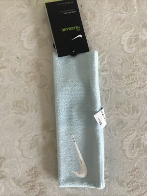 light blue nike headband