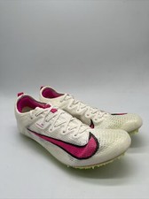 Nike Zoom Superfly Elite 2 Pink Track  Field Spikes CD4382-101 Men's Size 9