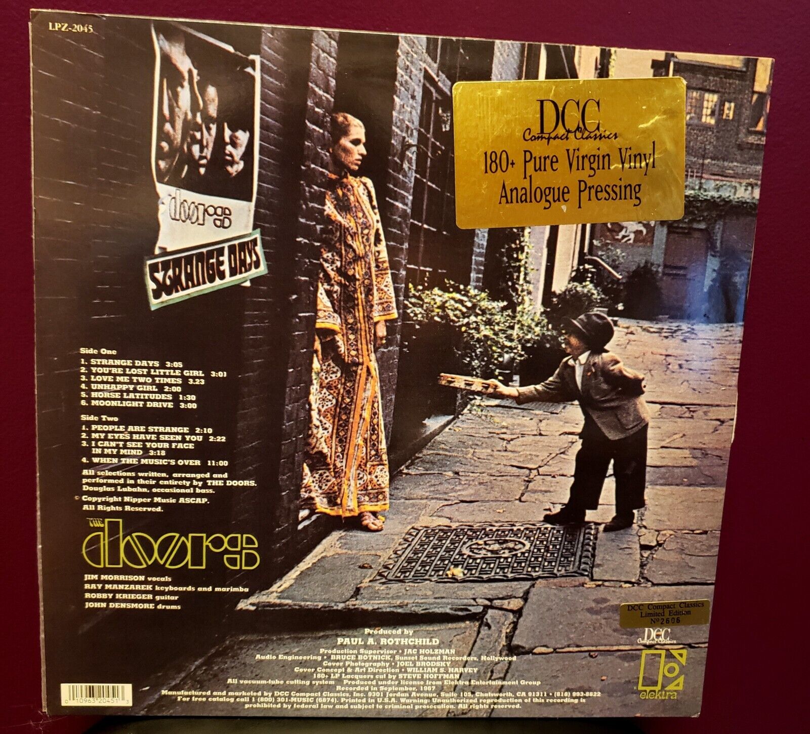 ANALOGUE PRODUCTION APP 74014-45 STEREO THE DOORS Strange Days