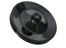 Power Steering Pump Pulley For Gm Chevy V-belt Key Way Saginaw 1 Groove Black Power Steering Pump Pulley For Gm Chevy V-belt Key Way Saginaw 1 Groove Black