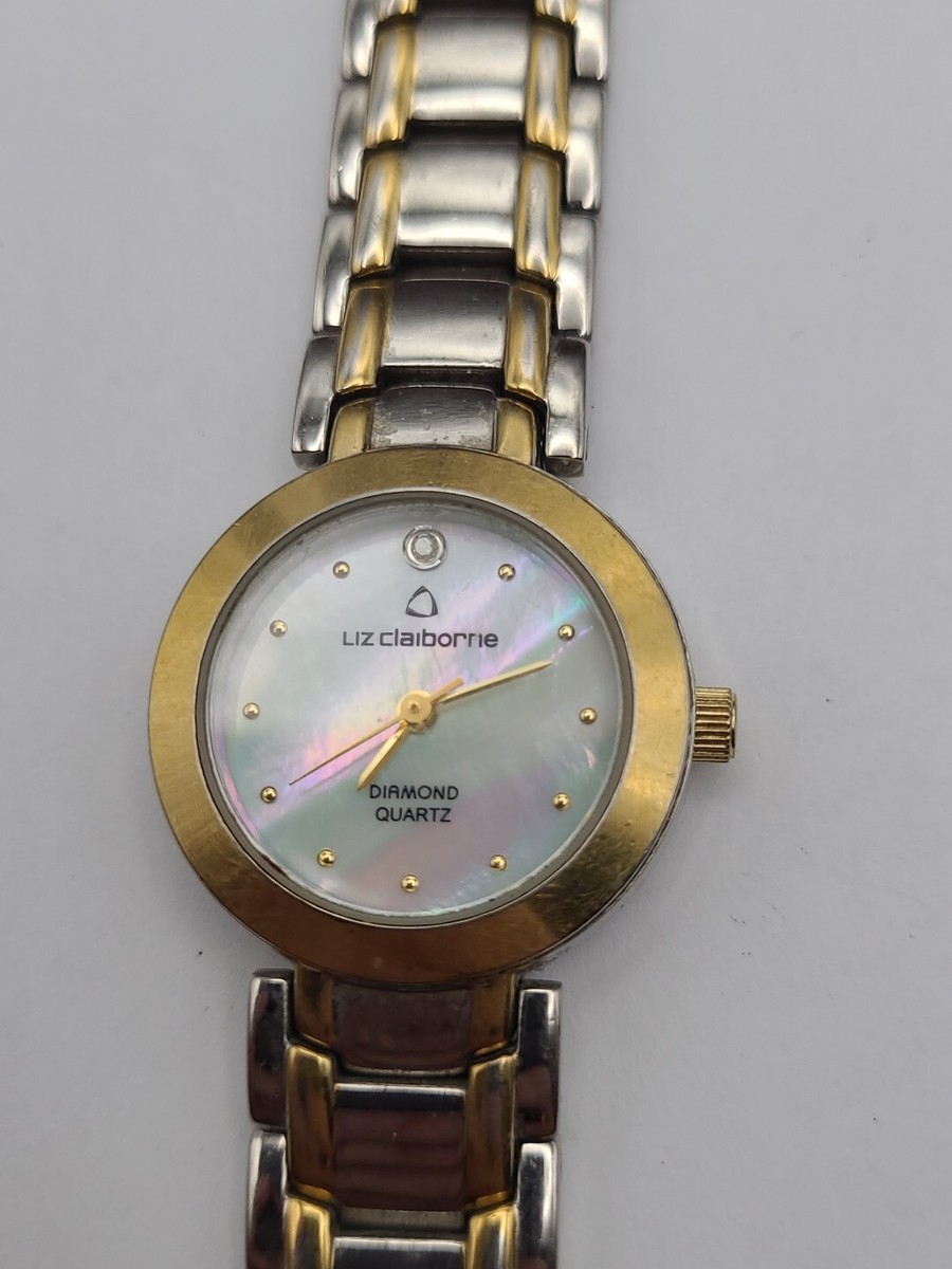 ?LIZ CLAIBORNE WATCH? Liz Claiborne , Gold and Silver Tone, Womens Fashion Watch  main image 4