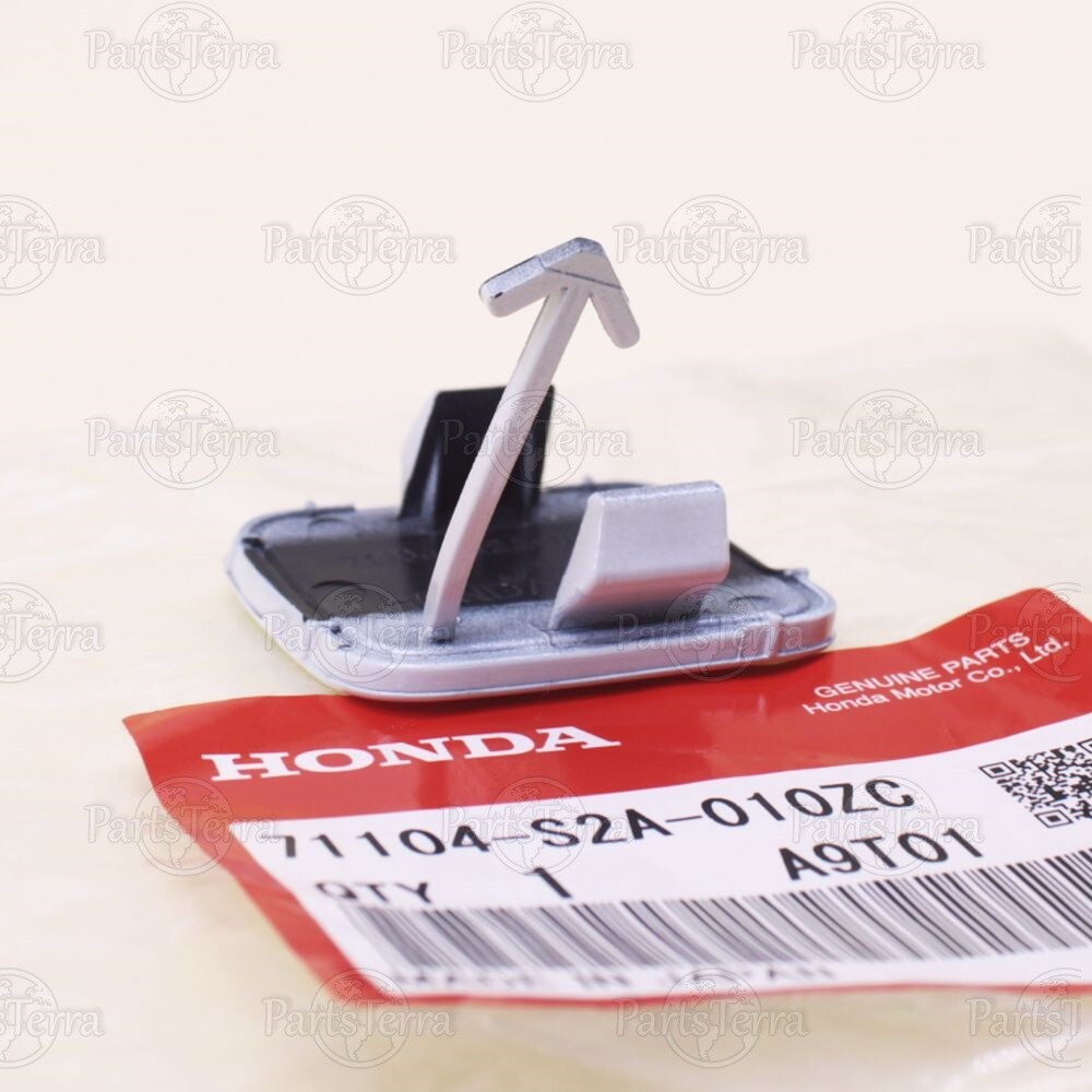 GENUINE OEM Honda S2000 White Plastic Tow Hook Cover Front Bumper