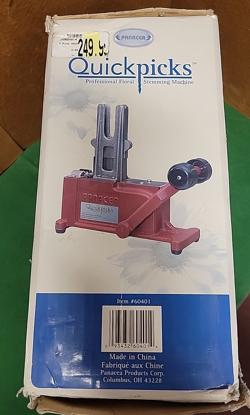 Panacea Quickpicks 60401 Professional Floral Stemming Machine W/ Picks