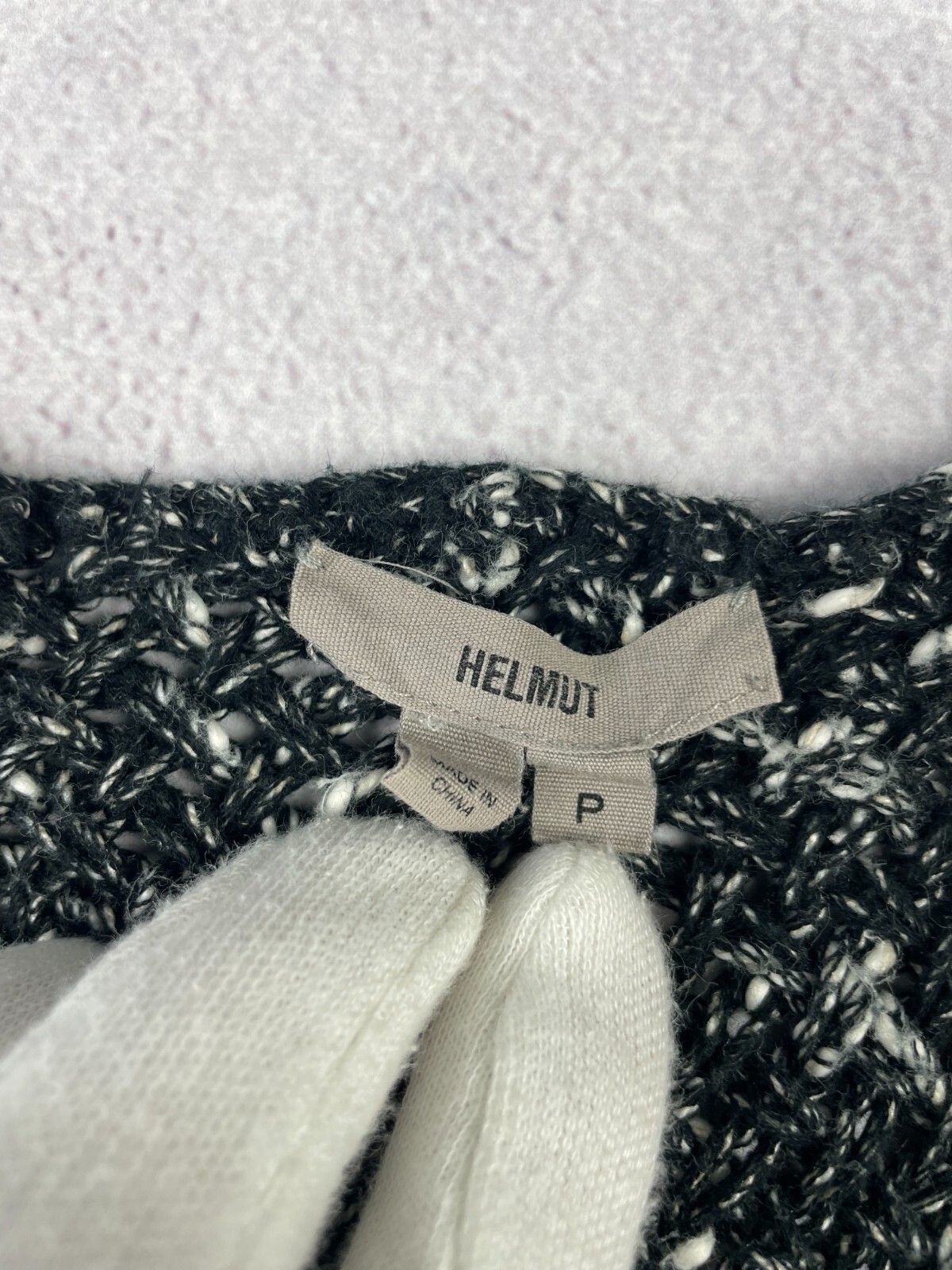 Rare Helmut Lang Scoop Neck Sweater - Black Size S-M image 7
