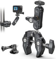 ULANZI Super Clamp Camera Clamp Mount Monitor 360  Ballhead Magic Arm Double