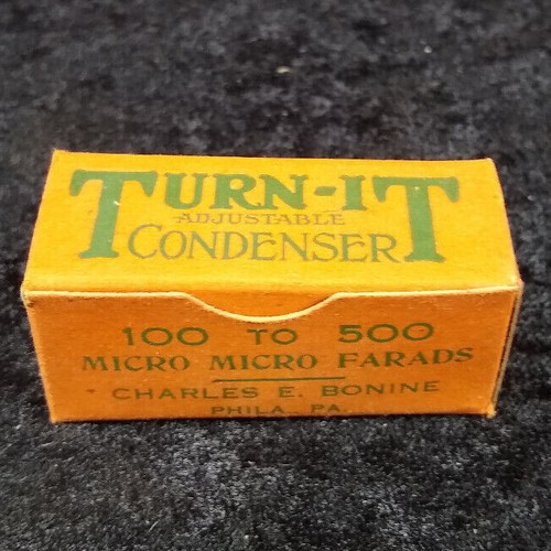 Vintage Turn-It Adjustable Condenser - NOS - Picture 5 of 5
