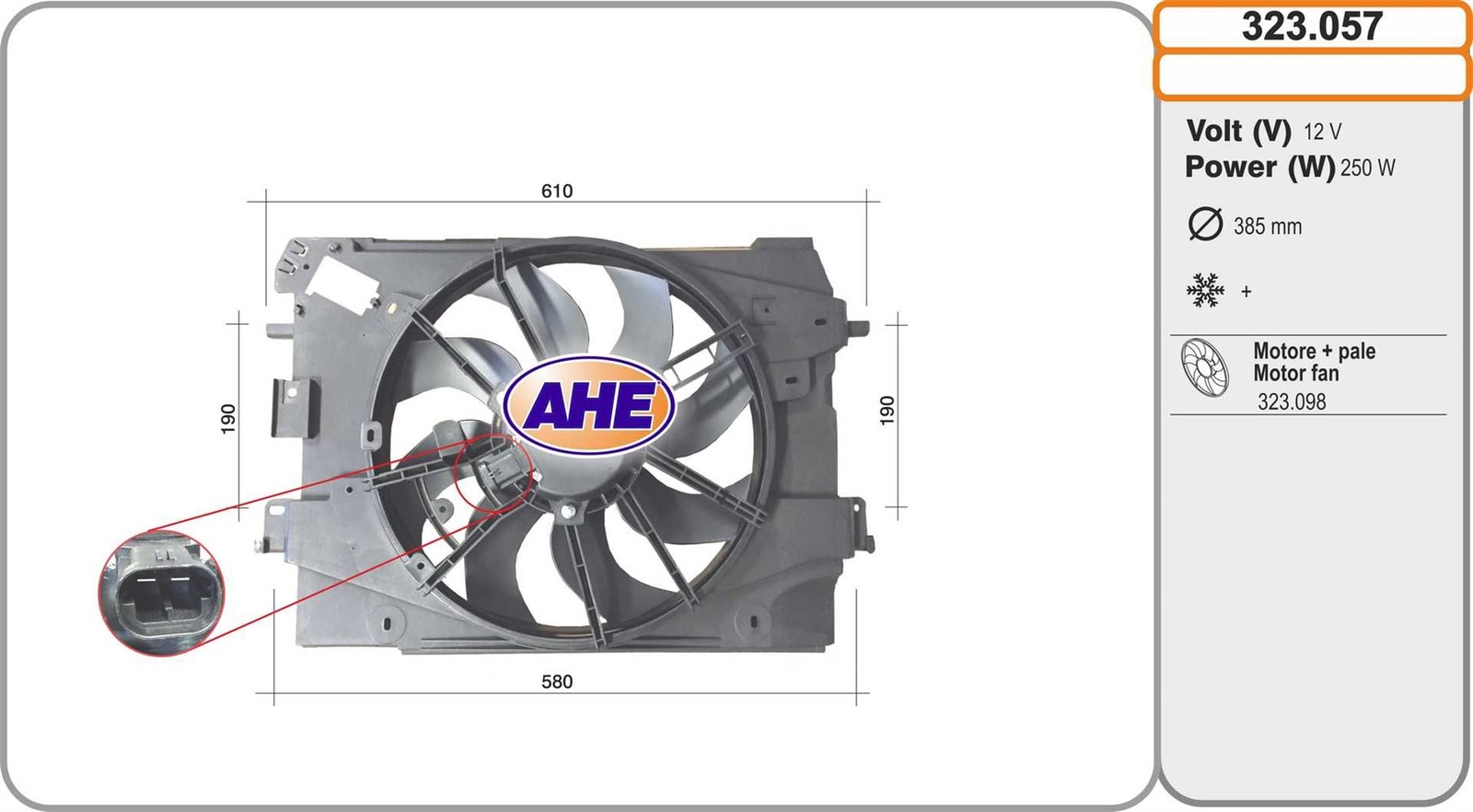 Ventilateur de radiateur Dacia Duster 4x4 pièce de refroidissement 1.5 dCi
