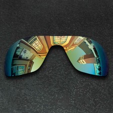 US Gold Polarized Replacement Lenses For-Oakley TURBINE ROTOR