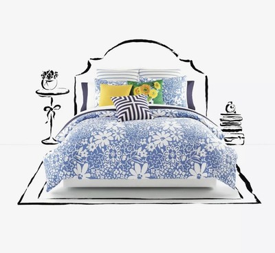 blue full comforter set