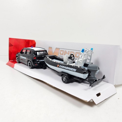 1/43 Coche car auto Jeep Renegade 2017 Carabinieri Italia lancha neumática - Imagen 2 de 3