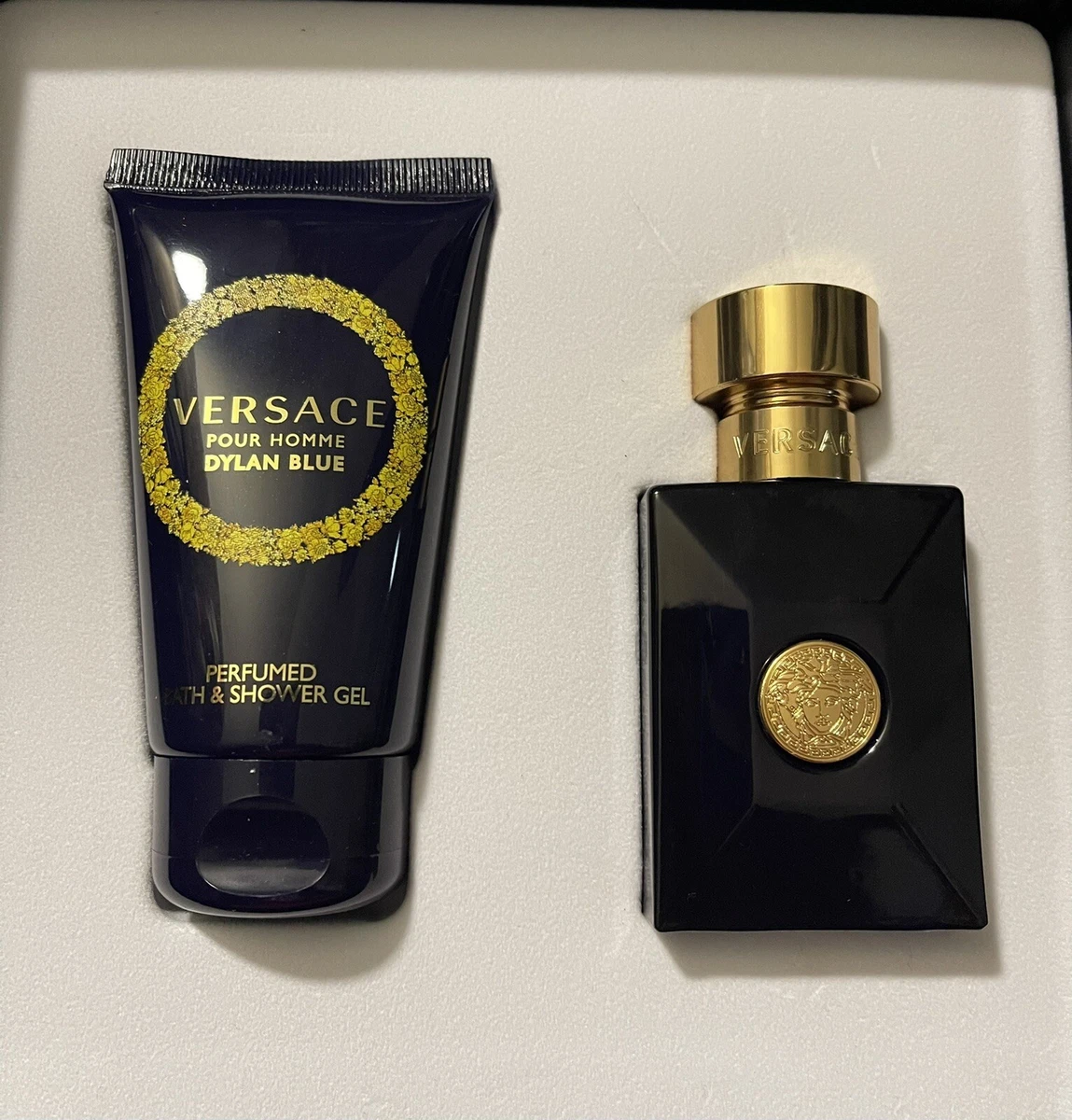 Versace Dylan Blue 2 Piece Gift Set- 1.0 oz EDT /1.7 oz Shower Gel