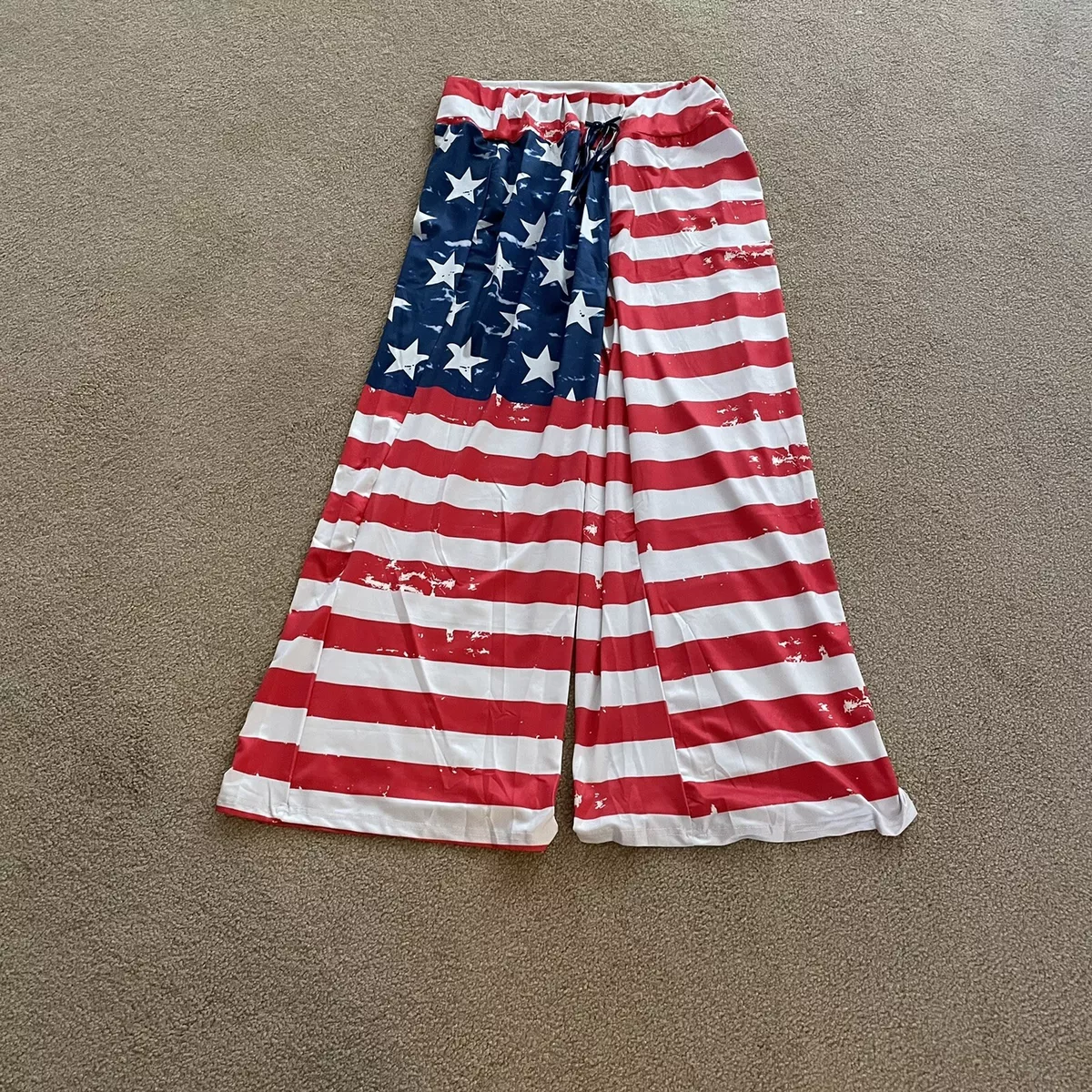 Stars and stripes pants sales
