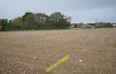 Photo 6x4 Fields behind Russell's Close East Preston/TQ0702  c2014