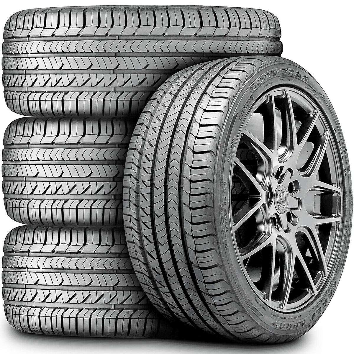 4 Tires Goodyear Eagle Sport All-Season 235/55R18 100H A/S
