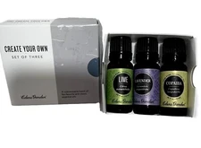 Eden's Garden Essential Oil .33 oz Ea SET of 3 Lime Lavender Copaiba