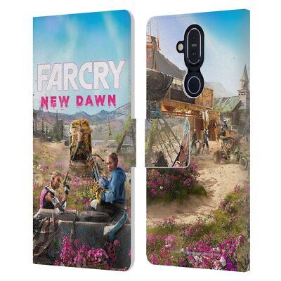 OFFICIAL FAR CRY NEW DAWN KEY ART LEATHER BOOK WALLET CASE FOR NOKIA PHONES