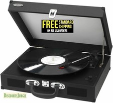 Jensen Turntable with Built in Speaker 