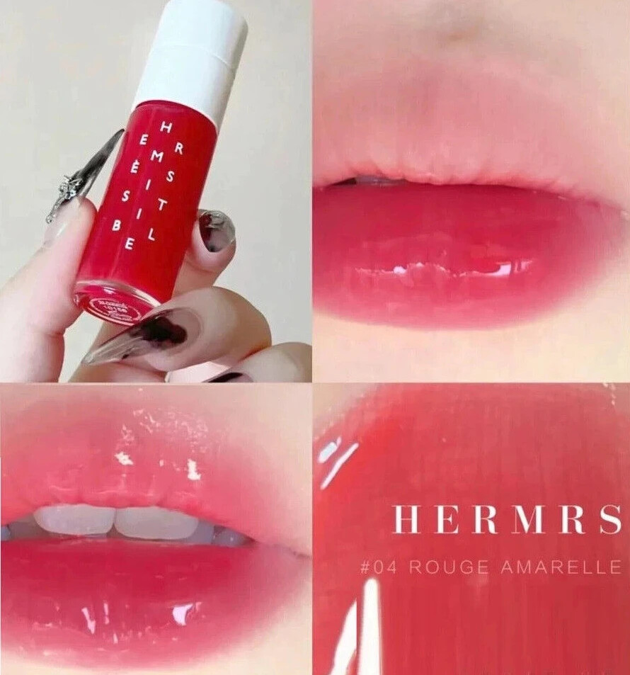 HERMES *HERMESISTIBLE* INFUSED LIP OIL lipstick gloss Mauve Rose