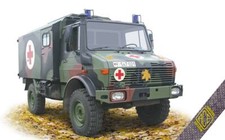 Unimog U1300L 4x4 Ambulanza Ambulanza (kit modellino in plastica) 1/72 ACE 72451