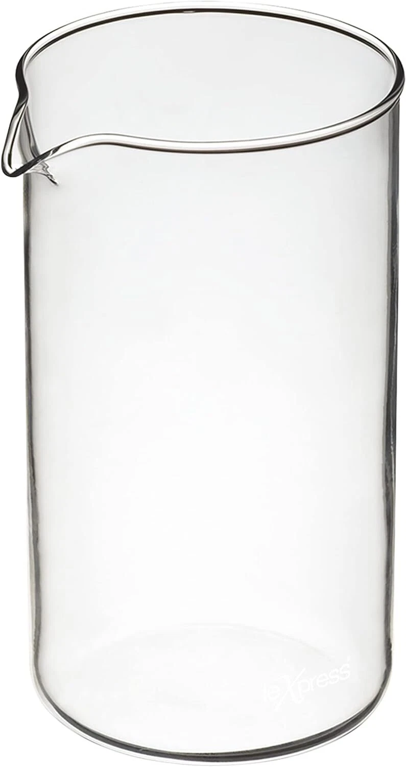 La Cafetire Replacement Glass Beaker for French Press Coffee Makers,1 liters, T