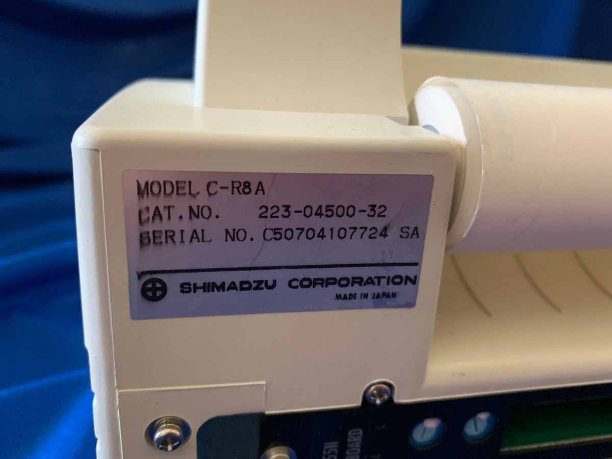 Shimadzu C-R8A Chromatopac Chromatography Data Processor | eBay