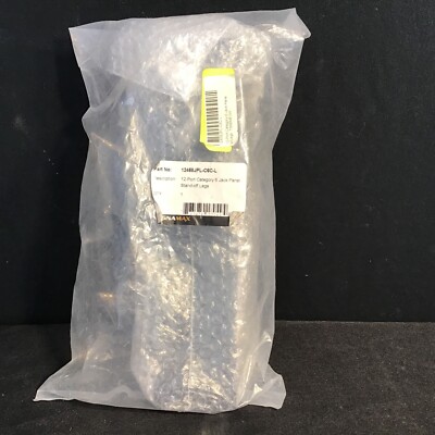 Signamax 12458JPL-C6C-L 12 Port Cat 6 Jack Panel Stand Off Legs *KB*