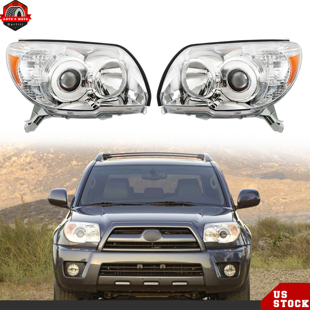 For Toyota 4Runner 2006-2008 2009 Projector Headlights Halogen