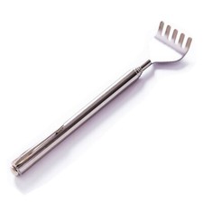 Back Scratcher Palm Stick Relief Itching Stainless Steel Telescopic Pocket Size