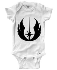 Infant Baby Bodysuit One-Piece Romper Newborn Star Wars Legacy Old Jedi Order