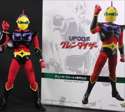 Goldrake Actarus Action Figure Daisuke Umon Ufo Robot Grendizer