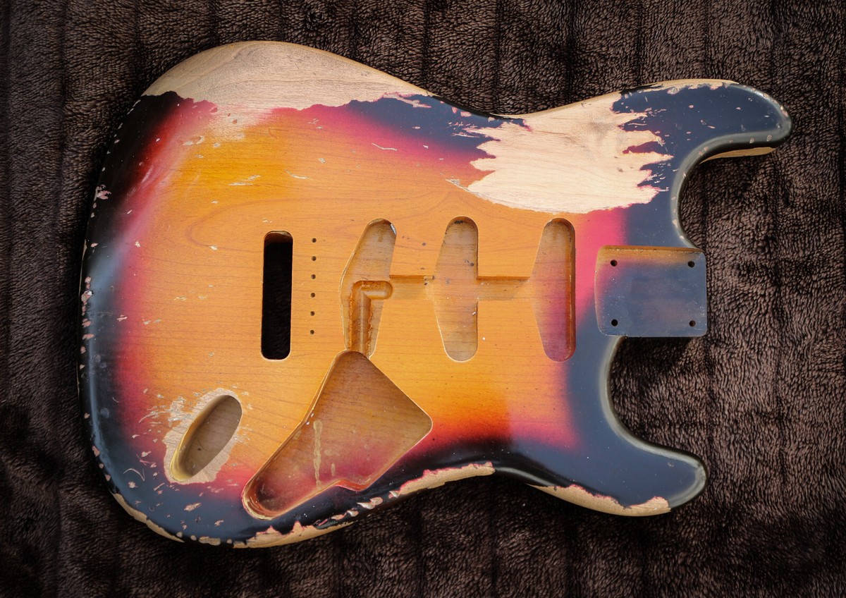 Made to Order John Frusciante 62' Style Sunburst Stratocaster